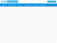 Tablet Screenshot of eurocolven.net